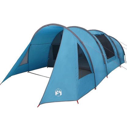 vidaXL Tunnel Tent 4-Person 4-Person Blue and Grey - 778 x 356 x 210 cm