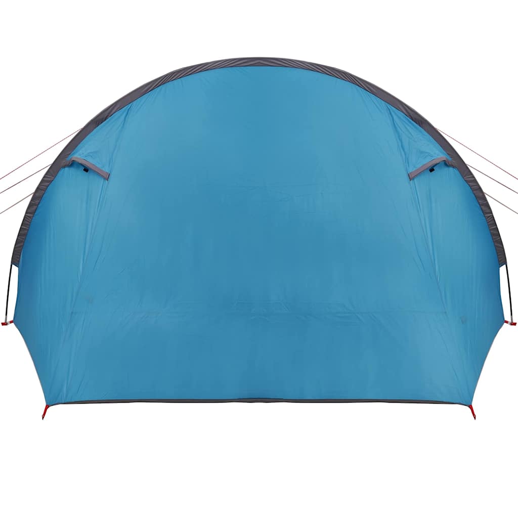 vidaXL Tunnel Tent 4-Person 4-Person Blue and Grey - 778 x 356 x 210 cm
