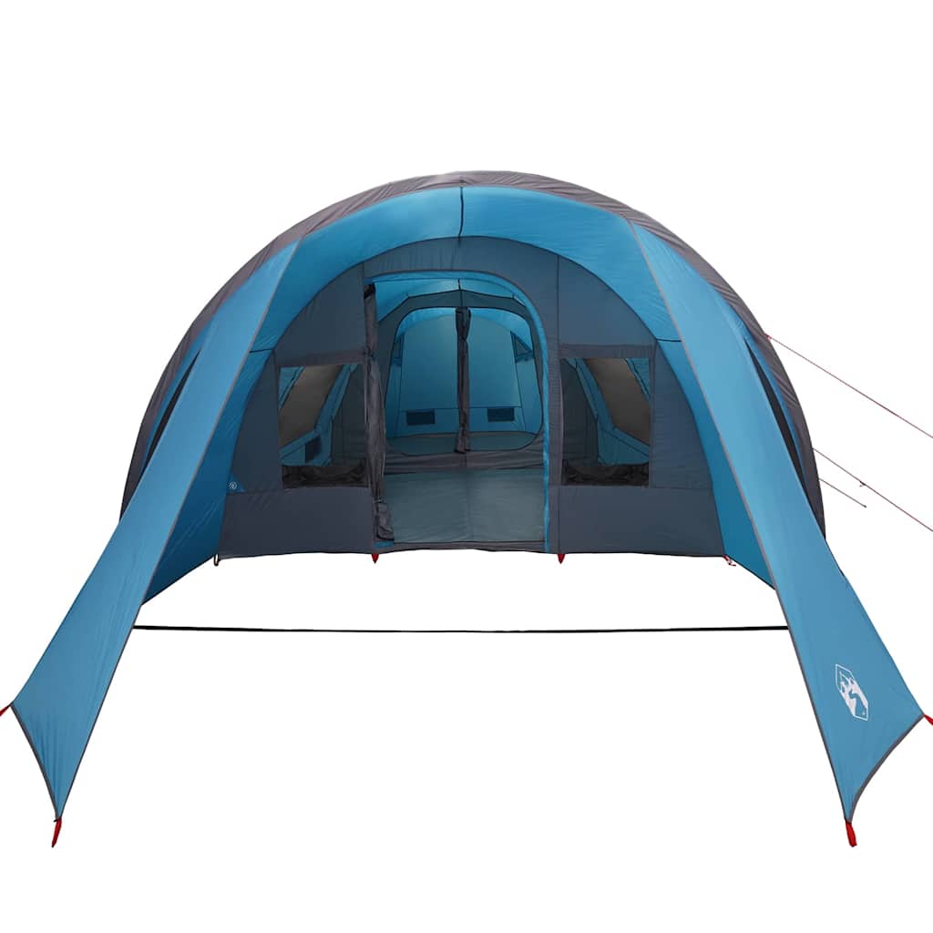 vidaXL Tunnel Tent 4-Person 4-Person Blue and Grey - 778 x 356 x 210 cm