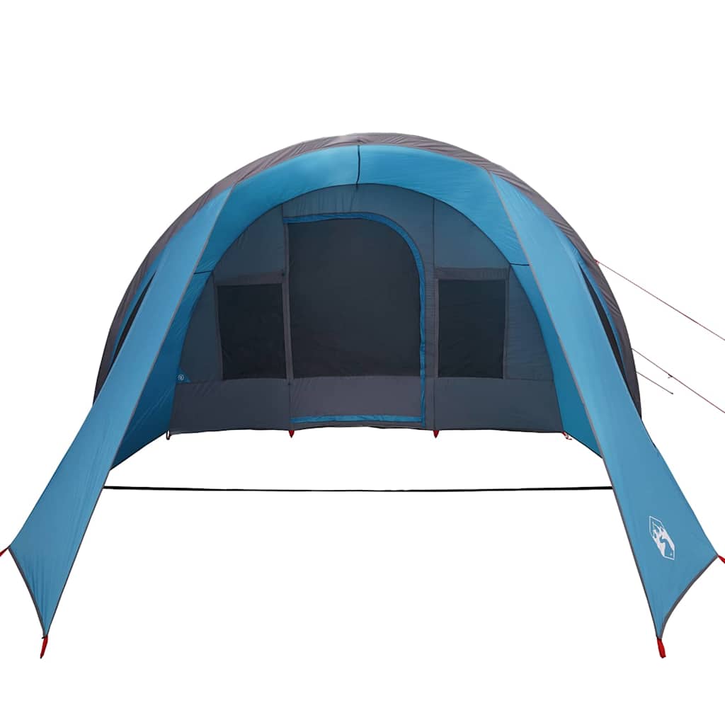 vidaXL Tunnel Tent 4-Person 4-Person Blue and Grey - 778 x 356 x 210 cm