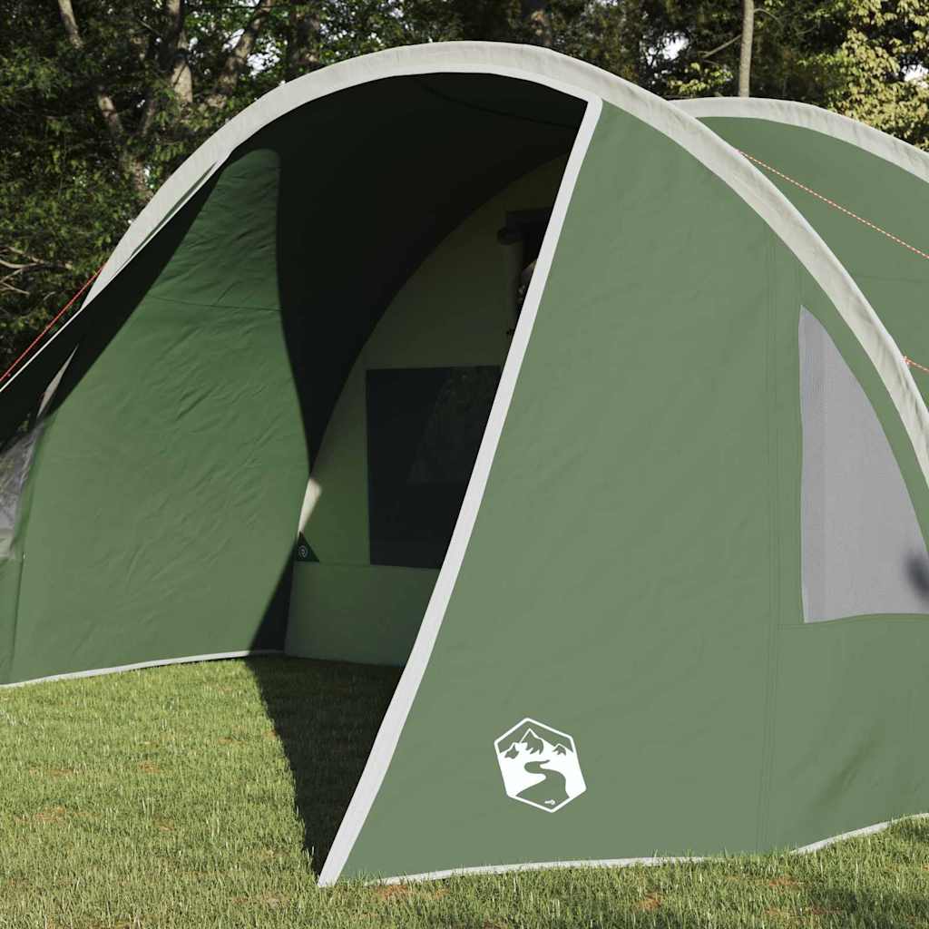 vidaXL Tunnel Tent 5-Person 5-Person Green and White - 805 x 405 x 211 cm