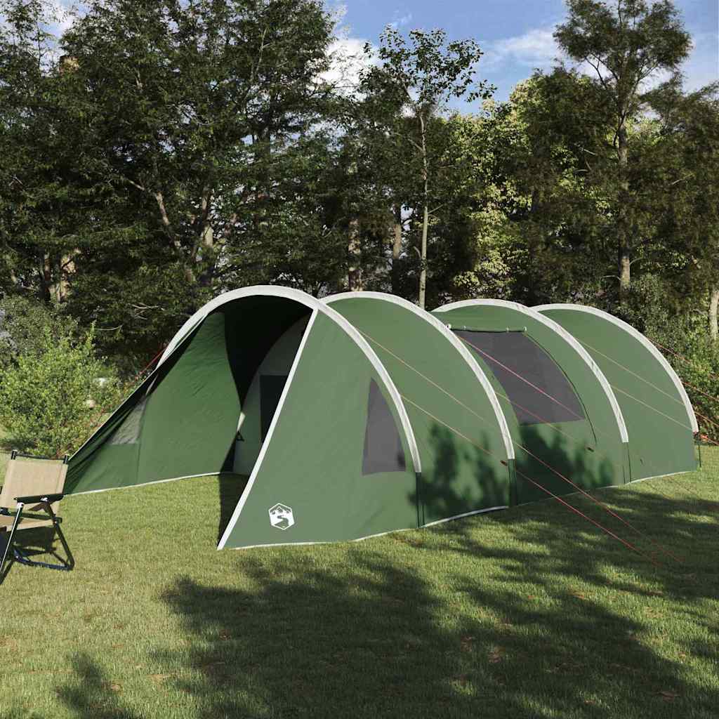 vidaXL Tunnel Tent 5-Person 5-Person Green and White - 805 x 405 x 211 cm