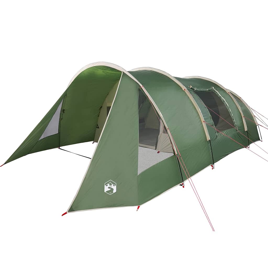 vidaXL Tunnel Tent 5-Person 5-Person Green and White - 805 x 405 x 211 cm
