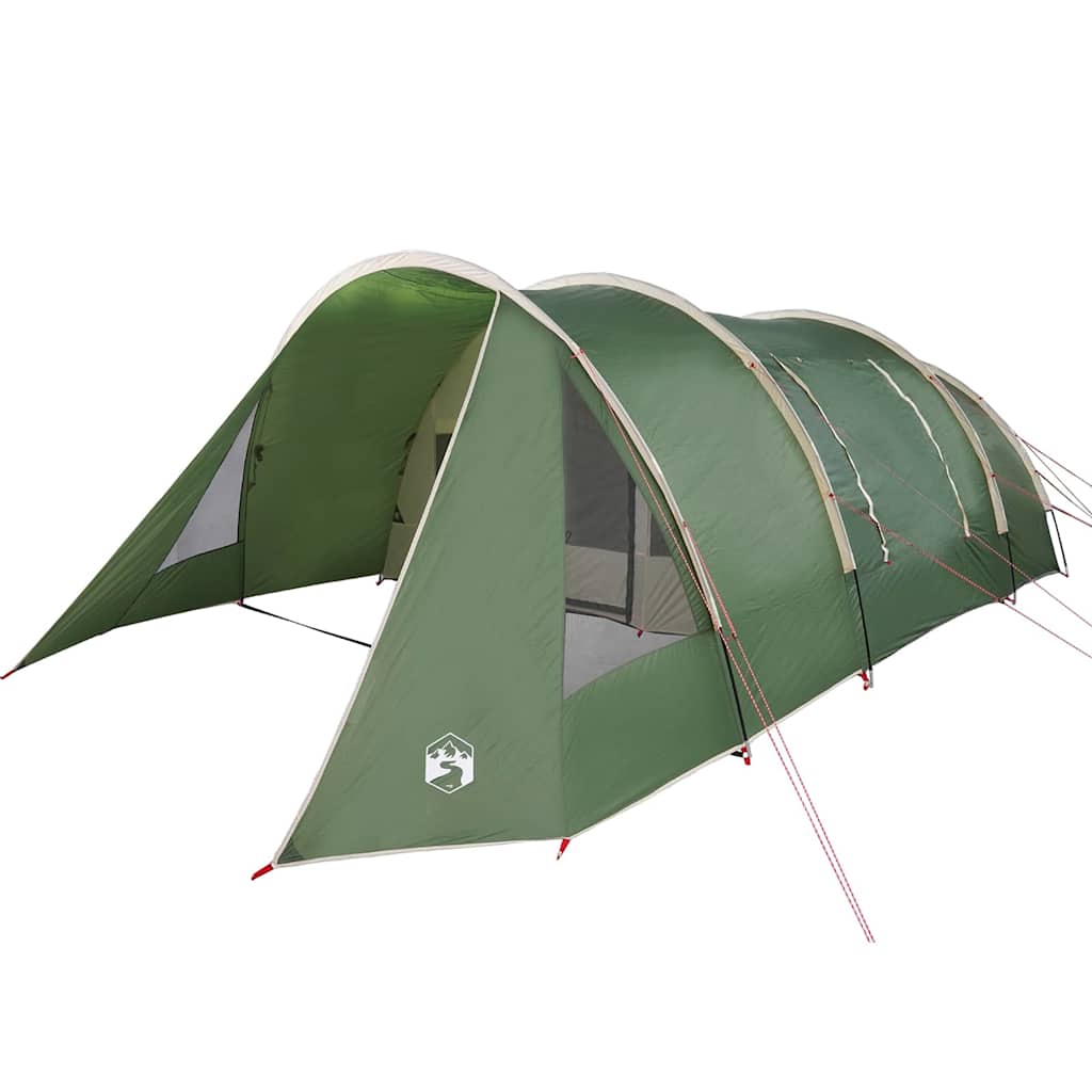 vidaXL Tunnel Tent 5-Person 5-Person Green and White - 805 x 405 x 211 cm