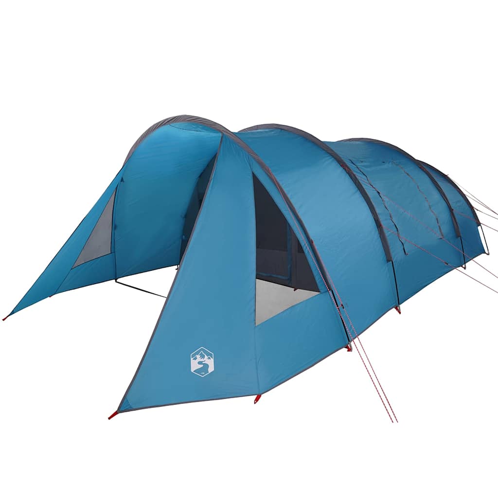 vidaXL Tunnel Tent 5-Person 5-Person Blue and Grey - 805 x 405 x 211 cm