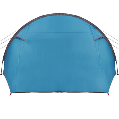 vidaXL Tunnel Tent 5-Person 5-Person Blue and Grey - 805 x 405 x 211 cm