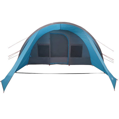 vidaXL Tunnel Tent 5-Person 5-Person Blue and Grey - 805 x 405 x 211 cm