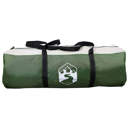 vidaXL Tunnel Tent 6-Person 6-Person Green and White - 890 x 470 x 220 cm