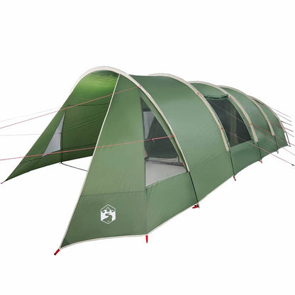 vidaXL Tunnel Tent 6-Person 6-Person Green and White - 890 x 470 x 220 cm