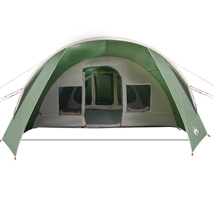 vidaXL Tunnel Tent 6-Person 6-Person Green and White - 890 x 470 x 220 cm