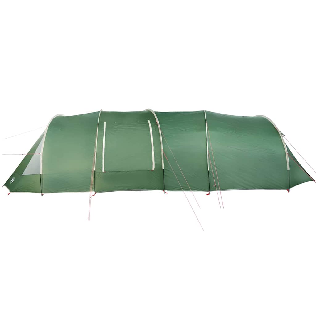 vidaXL Tunnel Tent 6-Person 6-Person Green and White - 890 x 470 x 220 cm