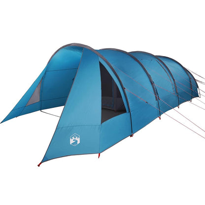 vidaXL Tunnel Tent 6-Person 6-Person Blue and Grey - 890 x 470 x 220 cm