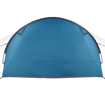 vidaXL Tunnel Tent 6-Person 6-Person Blue and Grey - 890 x 470 x 220 cm