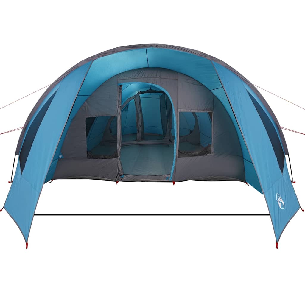 vidaXL Tunnel Tent 6-Person 6-Person Blue and Grey - 890 x 470 x 220 cm