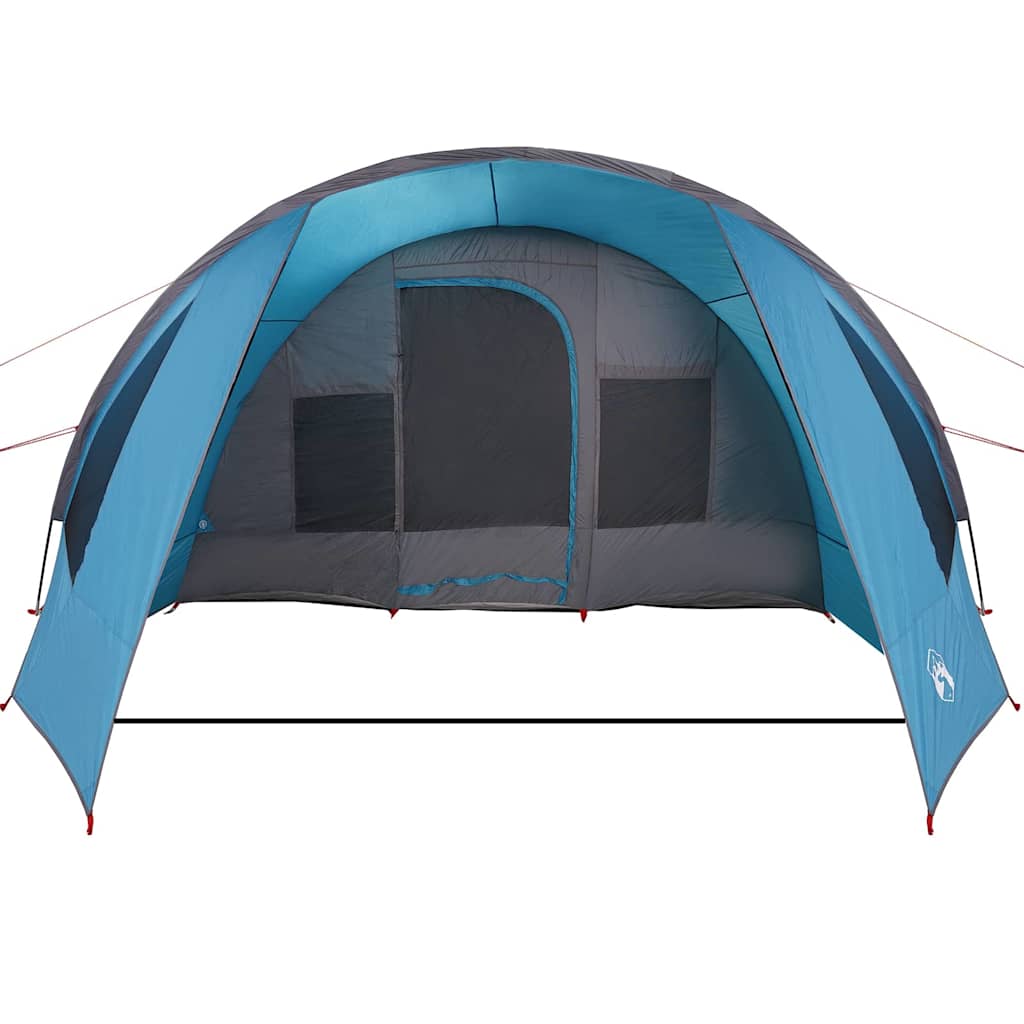 vidaXL Tunnel Tent 6-Person 6-Person Blue and Grey - 890 x 470 x 220 cm