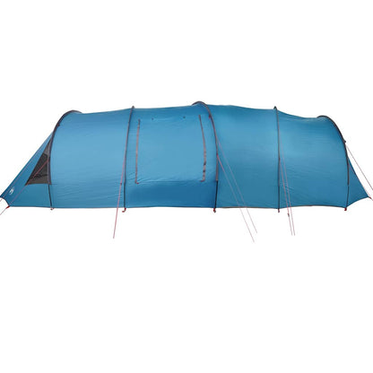 vidaXL Tunnel Tent 6-Person 6-Person Blue and Grey - 890 x 470 x 220 cm