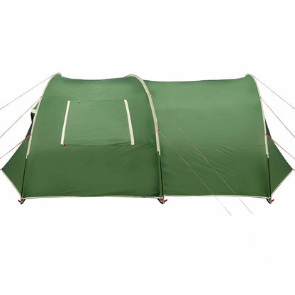 vidaXL Tunnel Tent 6-Person 6-Person Green and White - 700 x 590 x 215 cm