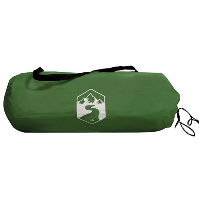 vidaXL Tunnel Tent 3-Person 3-Person Green and White - 328 x 228 x 115 cm