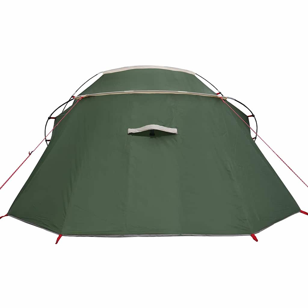 vidaXL Tunnel Tent 3-Person 3-Person Green and White - 328 x 228 x 115 cm