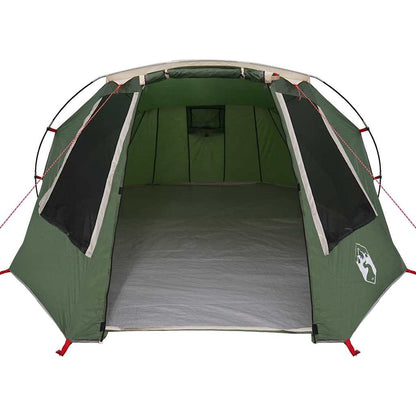 vidaXL Tunnel Tent 3-Person 3-Person Green and White - 328 x 228 x 115 cm