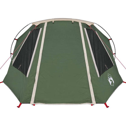 vidaXL Tunnel Tent 3-Person 3-Person Green and White - 328 x 228 x 115 cm