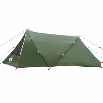 vidaXL Tunnel Tent 3-Person 3-Person Green and White - 328 x 228 x 115 cm