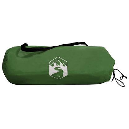vidaXL Tunnel Tent 4-Person 4-Person Green and White - 318 x 275 x 140 cm