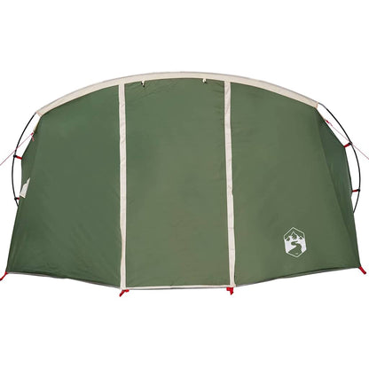 vidaXL Tunnel Tent 4-Person 4-Person Green and White - 318 x 275 x 140 cm