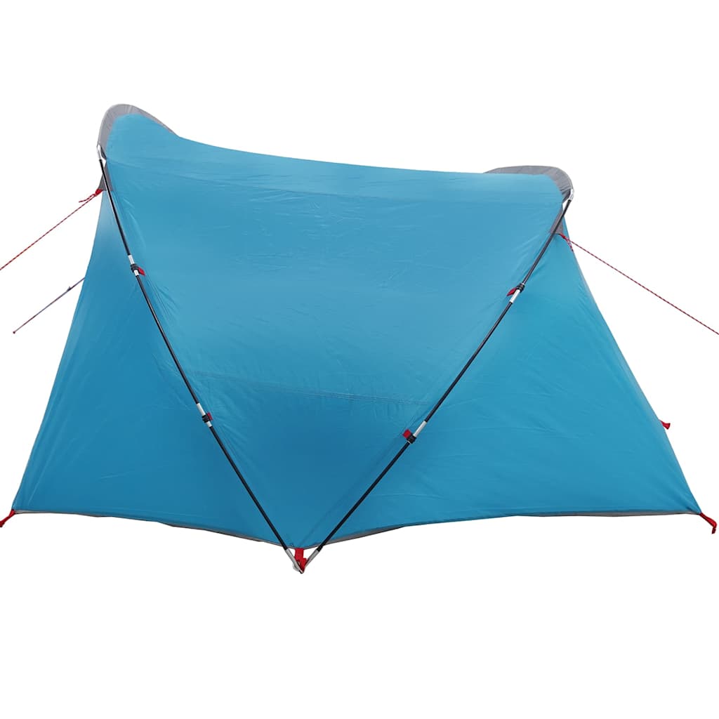 vidaXL Tunnel Tent 4-Person 4-Person Blue and Grey - 318 x 275 x 140 cm