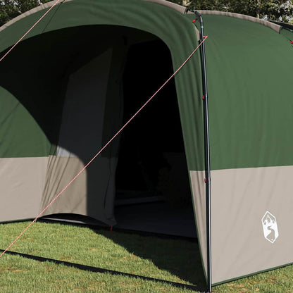 vidaXL Family Tent 12-Person 12-Person Green and White - 760 x 645 x 230 cm