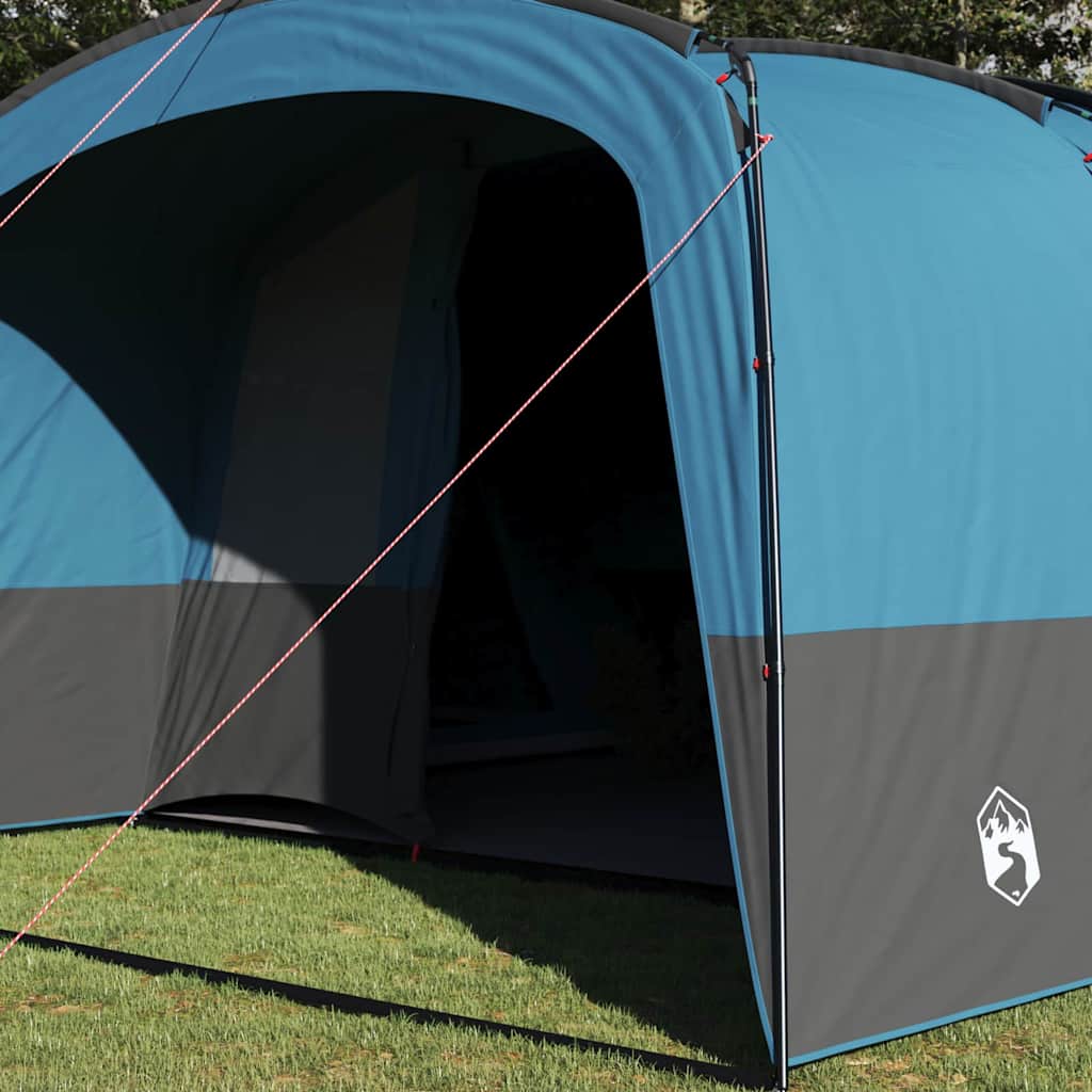 vidaXL Family Tent 12-Person 12-Person Blue and Grey - 760 x 645 x 230 cm