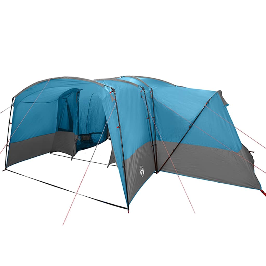 vidaXL Family Tent 12-Person 12-Person Blue and Grey - 760 x 645 x 230 cm