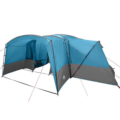 vidaXL Family Tent 12-Person 12-Person Blue and Grey - 760 x 645 x 230 cm