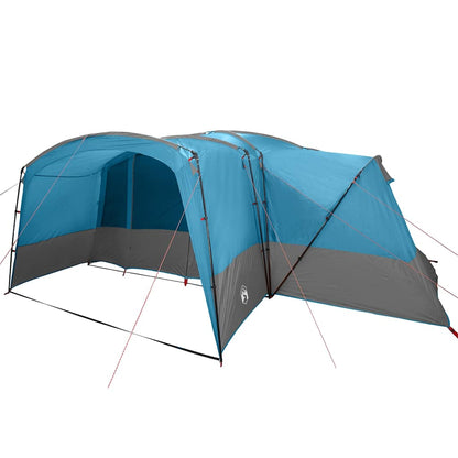 vidaXL Family Tent 12-Person 12-Person Blue and Grey - 760 x 645 x 230 cm