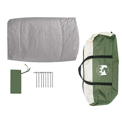 vidaXL Inner Tent 7-Person 7-Person Green and Grey - 300 x 300x 250 cm