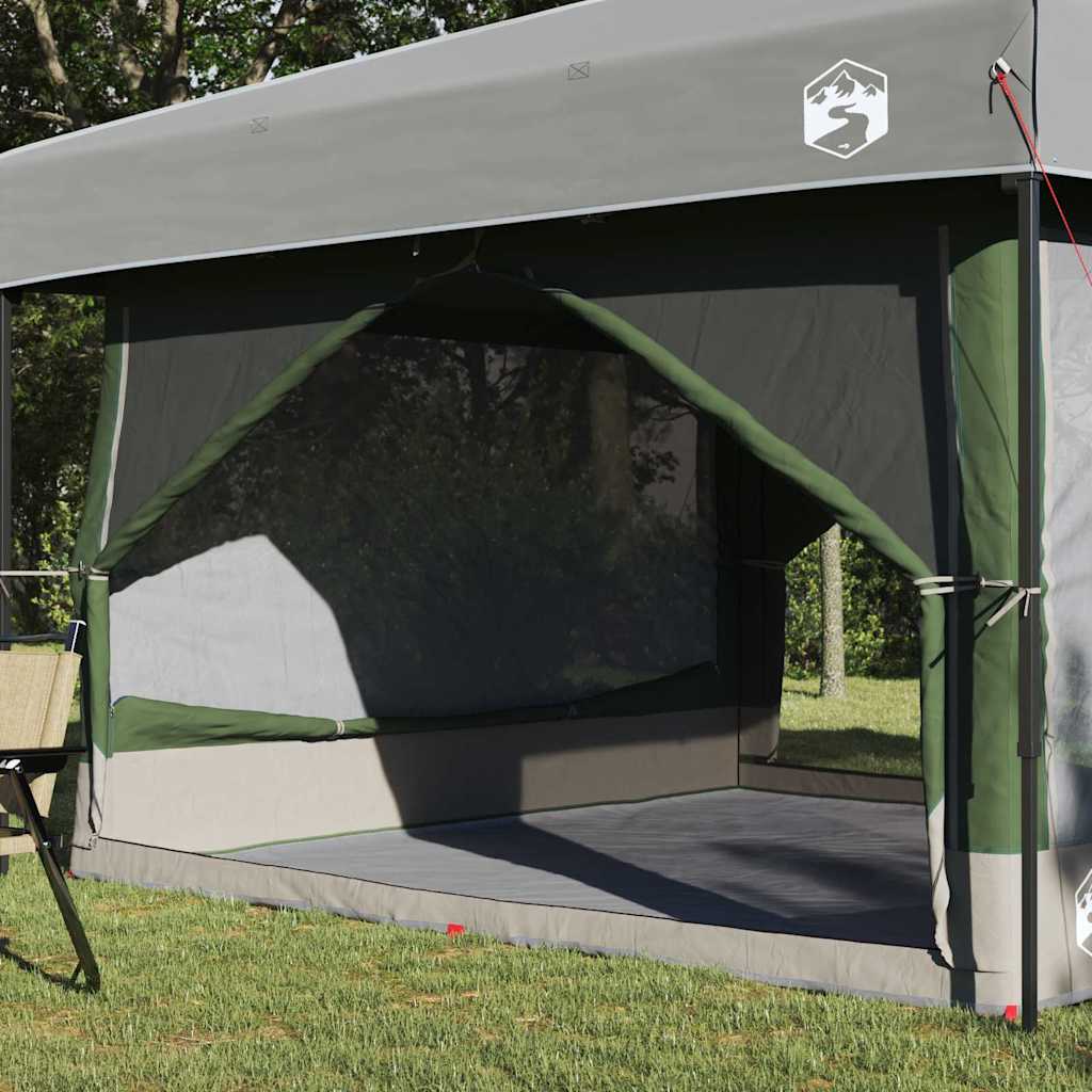 vidaXL Inner Tent 7-Person 7-Person Green and Grey - 300 x 300x 250 cm