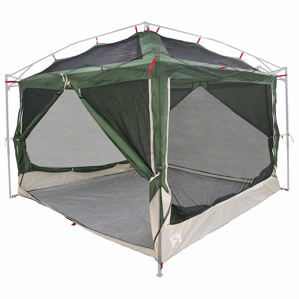 vidaXL Inner Tent 7-Person 7-Person Green and Grey - 300 x 300x 250 cm