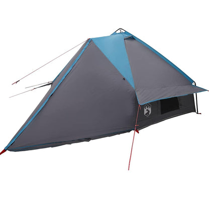 vidaXL Teepee Tent 8-Person 8-Person Blue and Grey - 490 x 410 x 210 cm