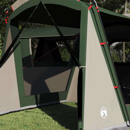 vidaXL Family Tent 20-Person 20-Person Green and White - 745 x 700 x 217 cm