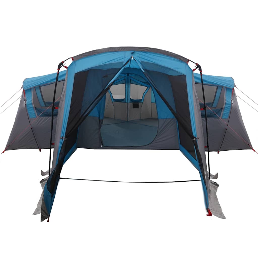 vidaXL Family Tent 20-Person 20-Person Blue and Grey - 745 x 700 x 217 cm