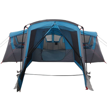 vidaXL Family Tent 20-Person 20-Person Blue and Grey - 745 x 700 x 217 cm