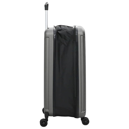 vidaXL Suitcase Folding Dark grey 43 x 27 x 66 cm ABS Plastic