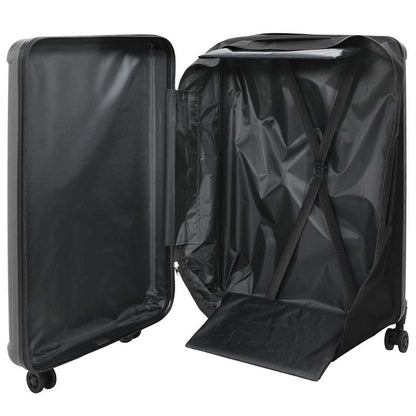 vidaXL Suitcase Folding Dark grey 50 x 30 x 76 cm ABS Plastic