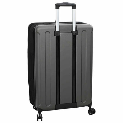 vidaXL Suitcase Folding Dark grey 50 x 30 x 76 cm ABS Plastic