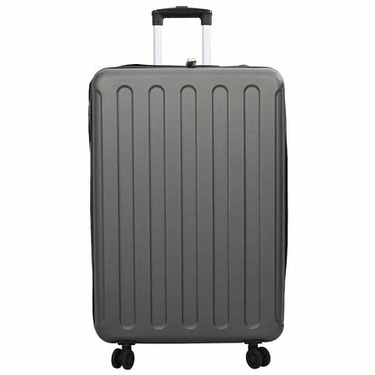vidaXL Suitcase Folding Dark grey 50 x 30 x 76 cm ABS Plastic