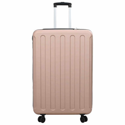 vidaXL Suitcase Folding Rose gold 50 x 30 x 76 cm ABS Plastic