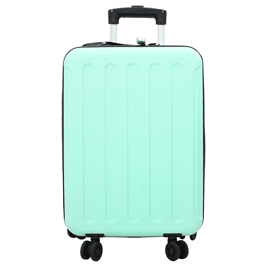 vidaXL Suitcase Folding Mint green 34 x 23 x 55.5 cm ABS Plastic