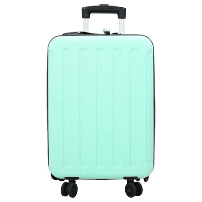 vidaXL Suitcase Folding Mint green 34 x 23 x 55.5 cm ABS Plastic