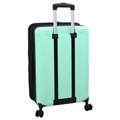 vidaXL Suitcase Folding Mint green 43 x 27 x 66 cm ABS Plastic
