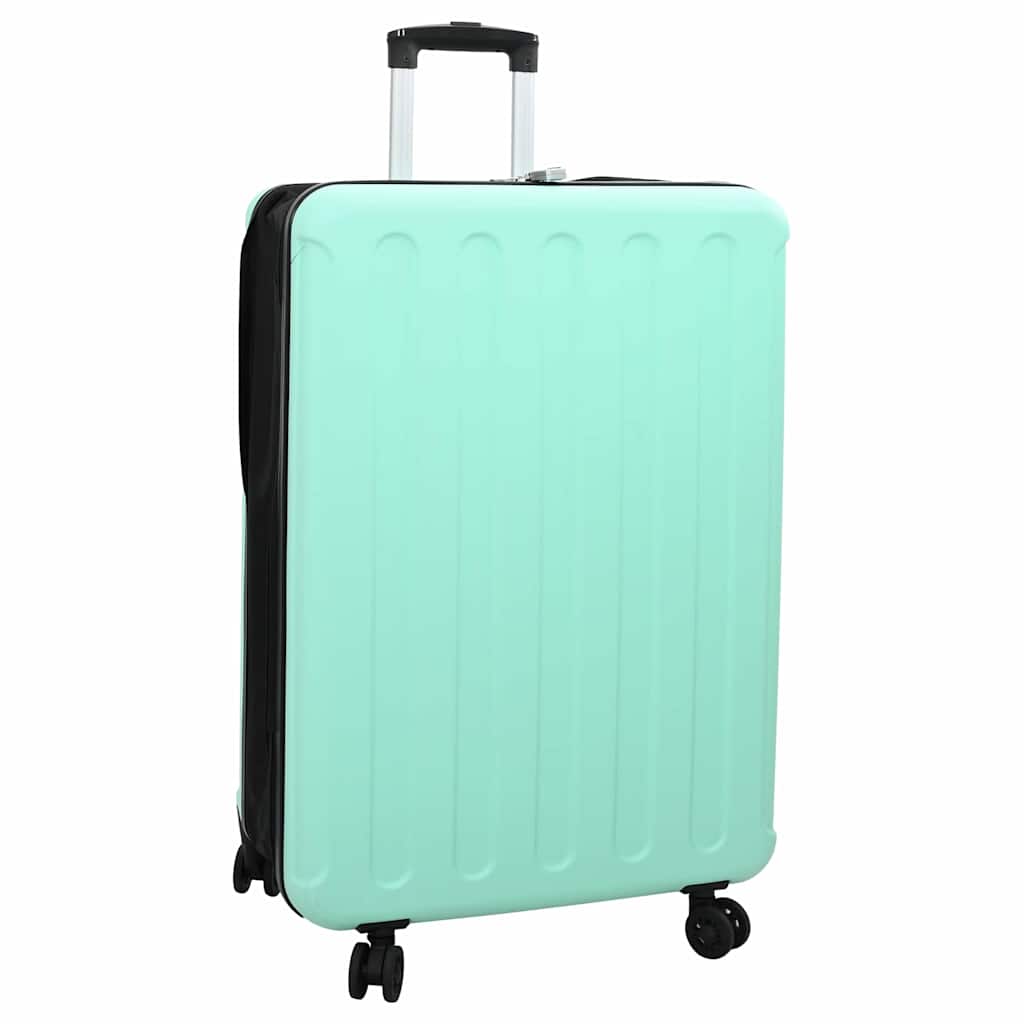 vidaXL Suitcase Folding Mint green 50 x 30 x 76 cm ABS Plastic